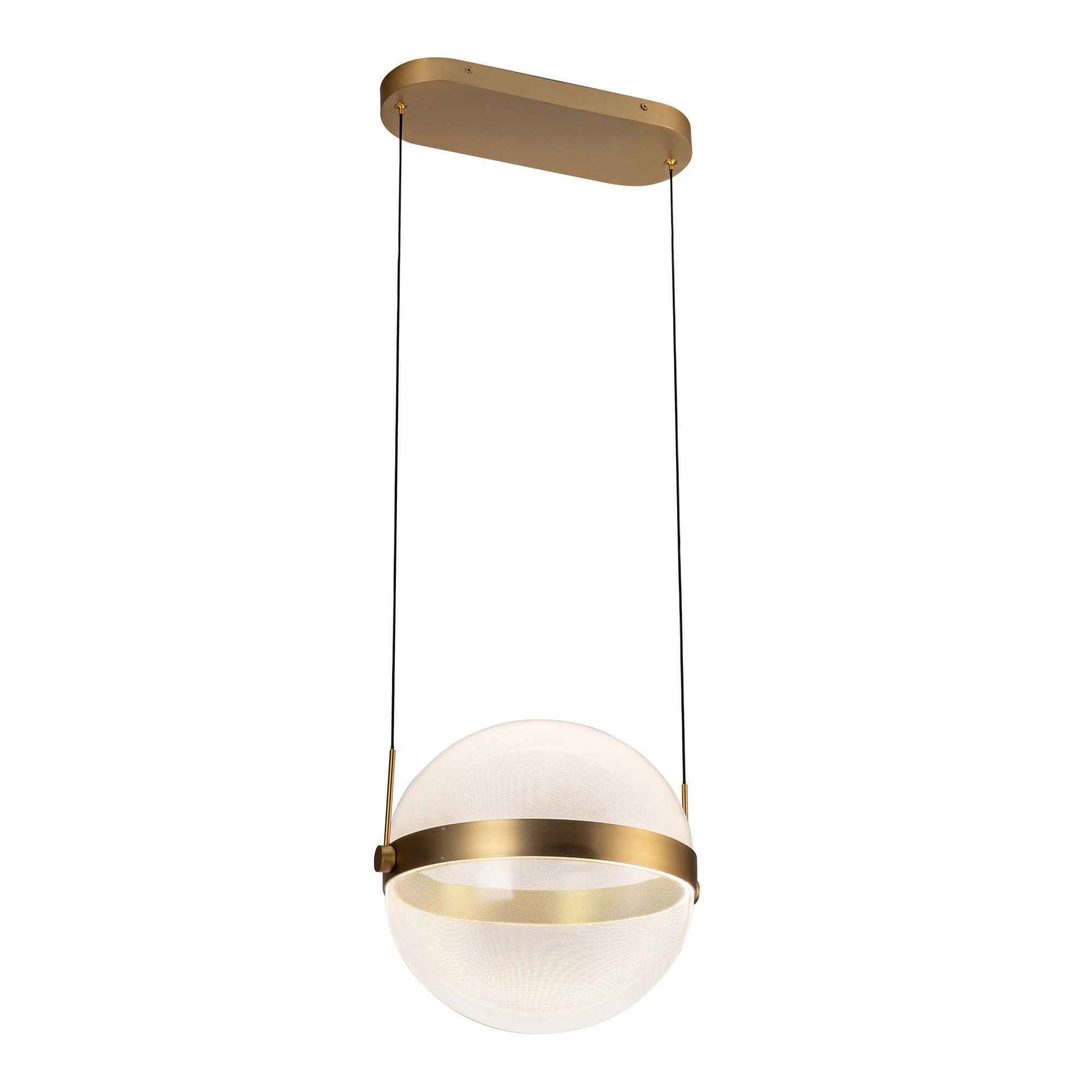 Pisces 12-in Acrylic Light Guide 3CCT Pendant