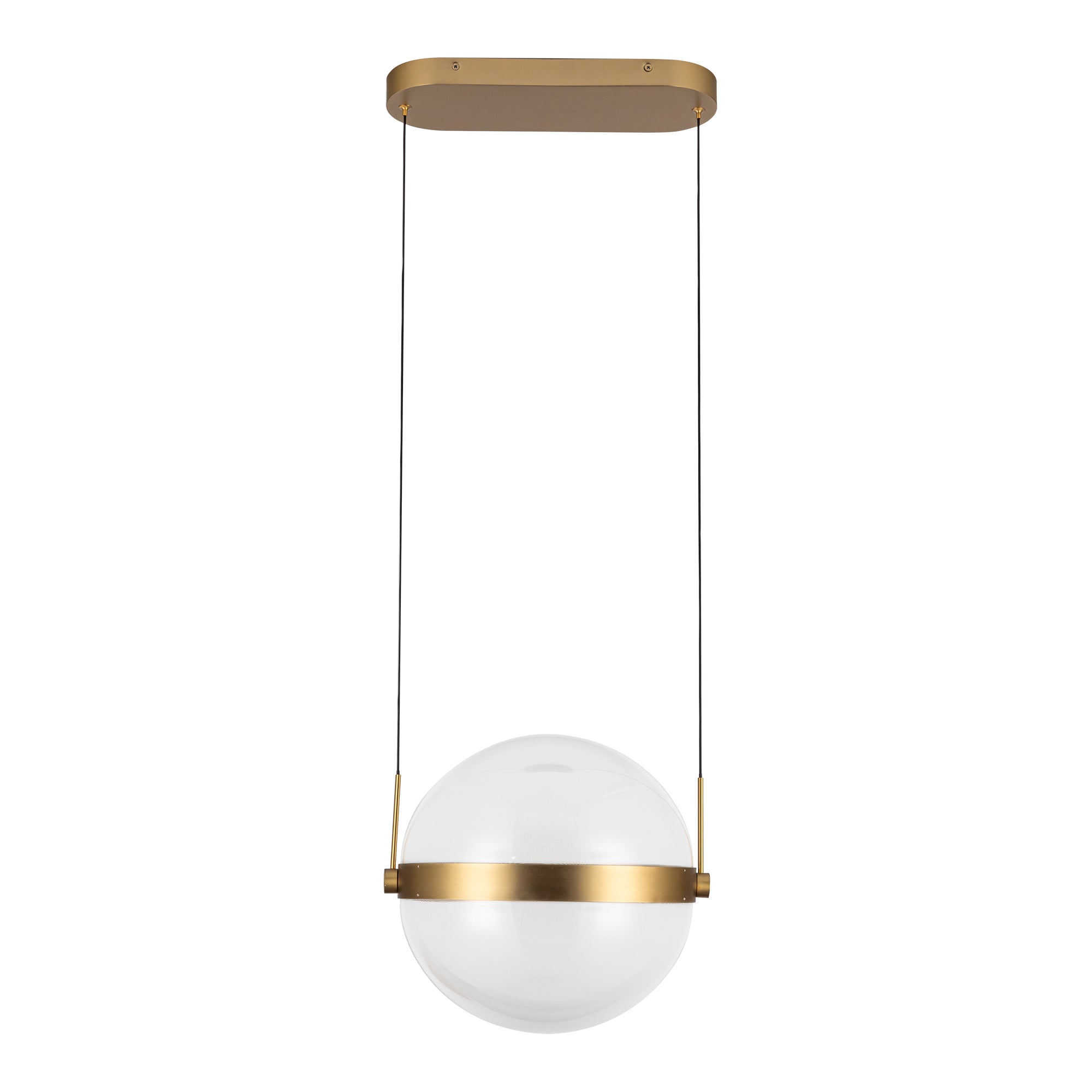 Pisces 12-in Acrylic Light Guide 3CCT Pendant