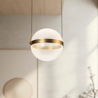 Pisces 12-in Acrylic Light Guide 3CCT Pendant