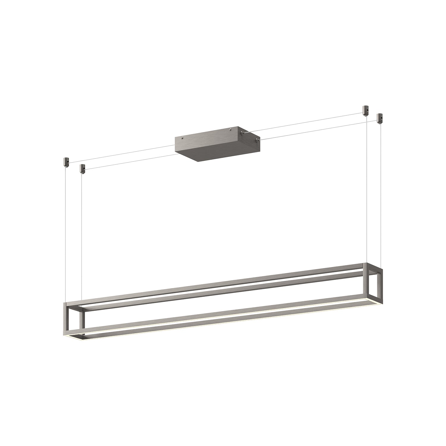 Plaza 48-in Aluminum Linear Pendant