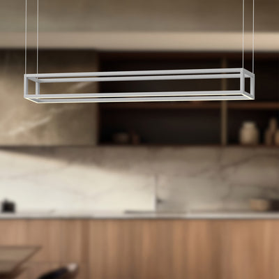 Plaza 48-in Aluminum Linear Pendant