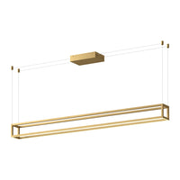 Plaza 60-in Aluminum Linear Pendant