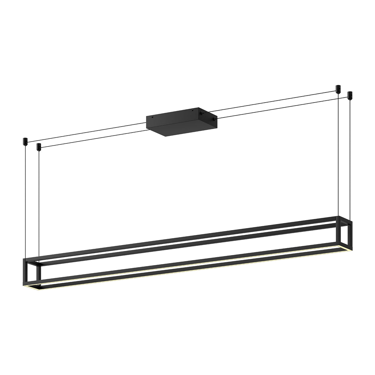 Plaza 60-in Aluminum Linear Pendant