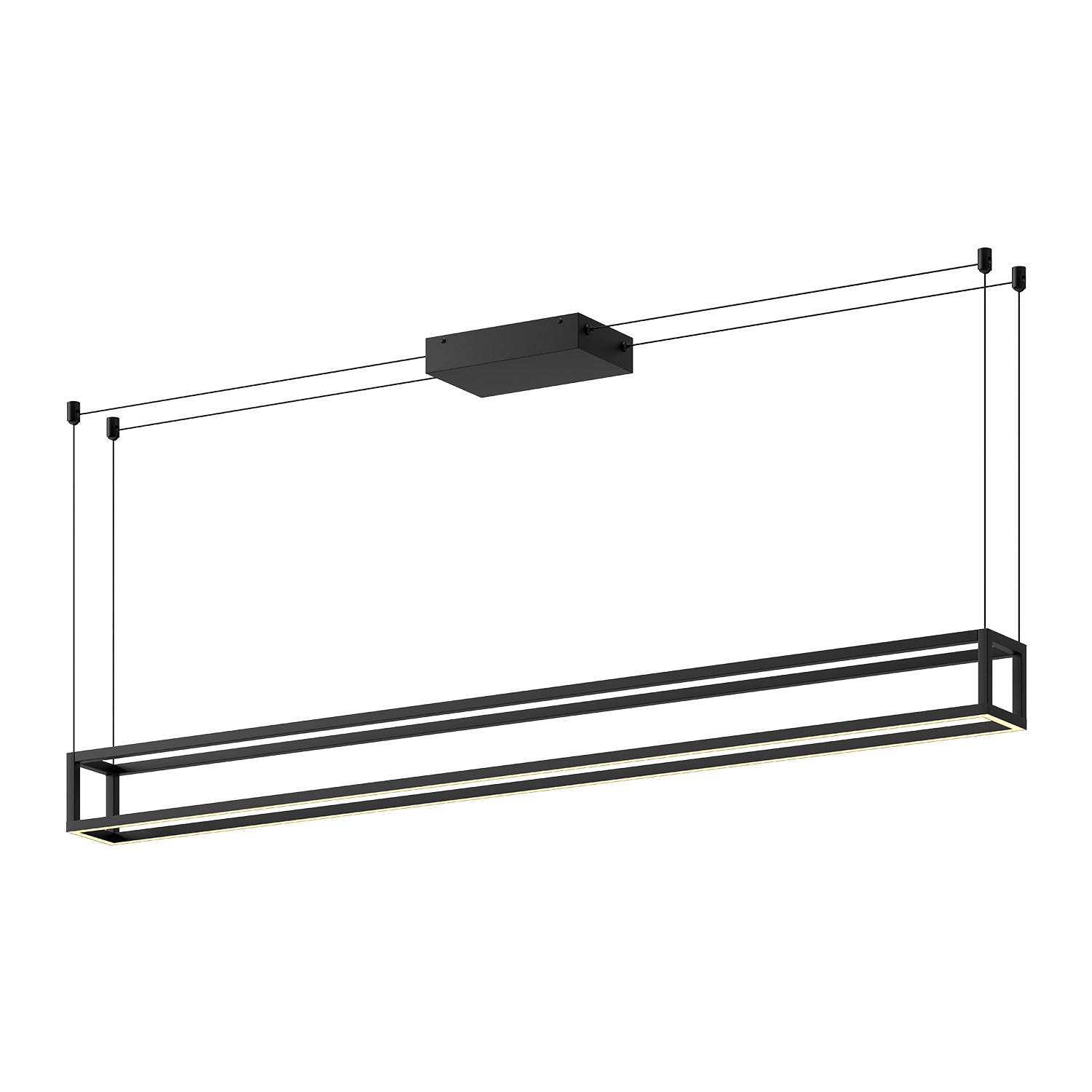 Plaza 60-in Aluminum Linear Pendant