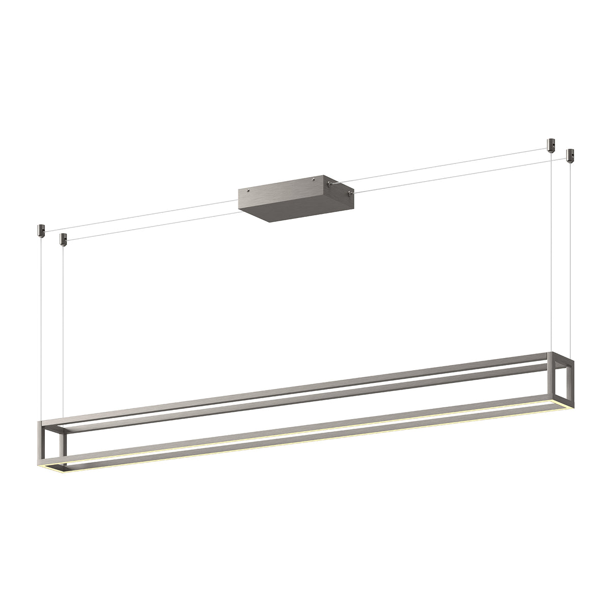 Plaza 60-in Aluminum Linear Pendant