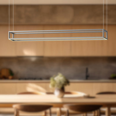 Plaza 60-in Aluminum Linear Pendant