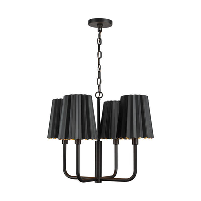 plisse-23-in-steel-chandelier