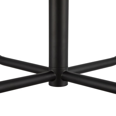 Plisse 23-in 4 Lights Steel Chandelier