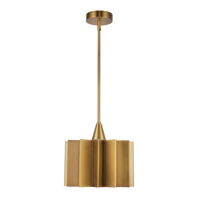 Plisse 12-in 1 Light Socket Pendant