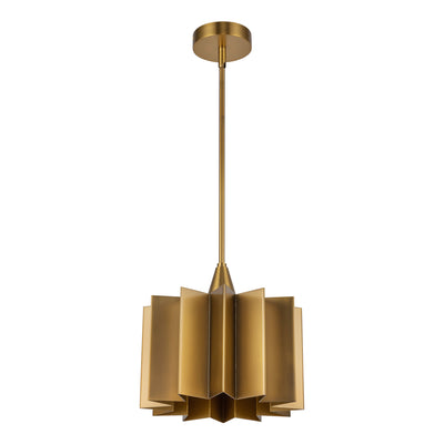 Plisse 12-in 1 Light Socket Pendant