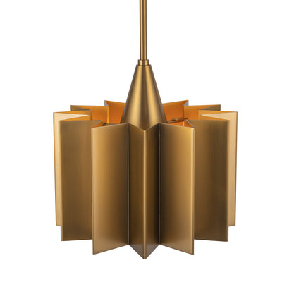 Plisse 12-in 1 Light Socket Pendant