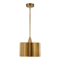 Plisse 12-in 1 Light Socket Pendant