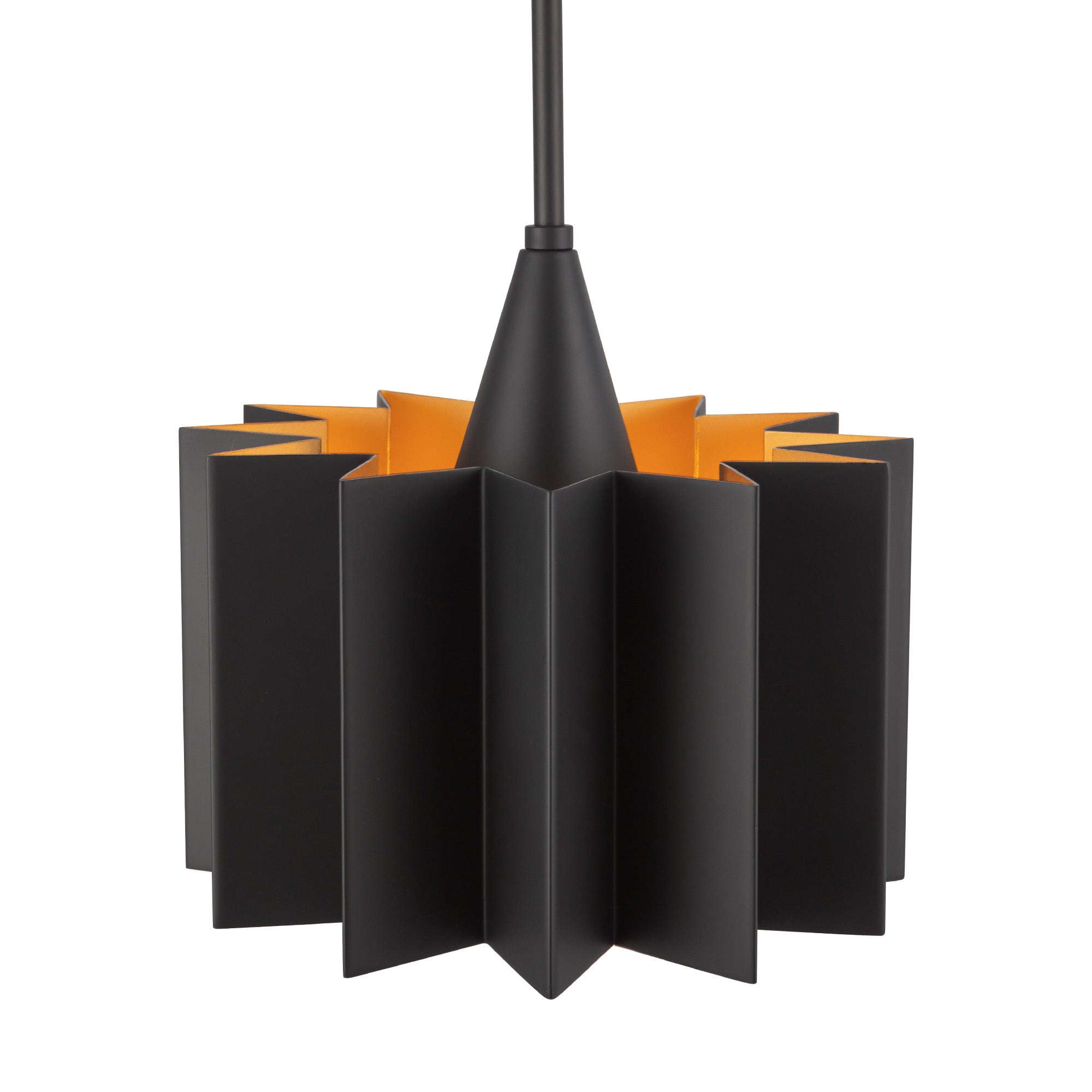 Plisse 12-in 1 Light Socket Pendant