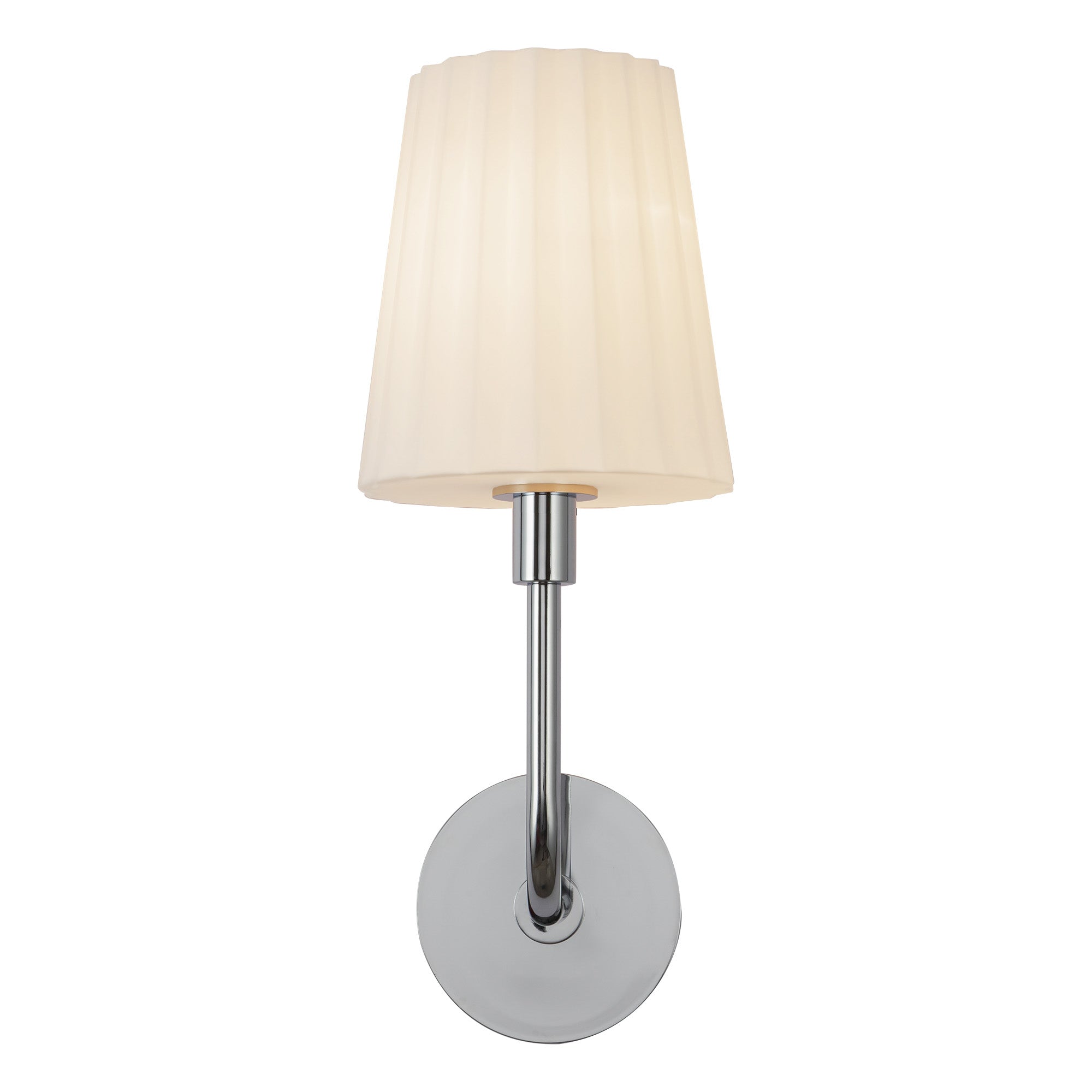 plisse-7-in-steel-vanity-light
