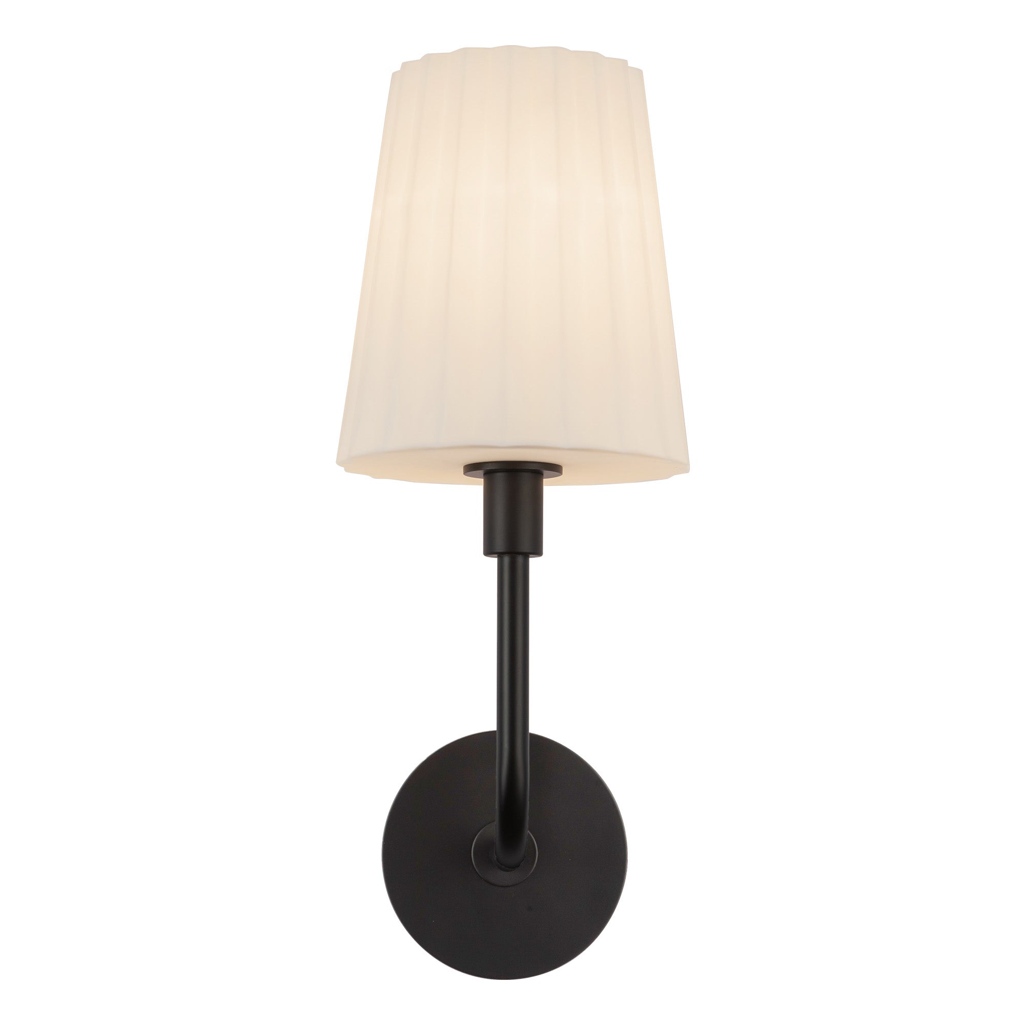 plisse-7-in-steel-vanity-light