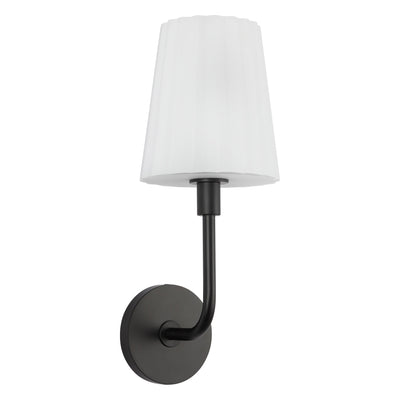 Plisse 7-in Steel Vanity Light