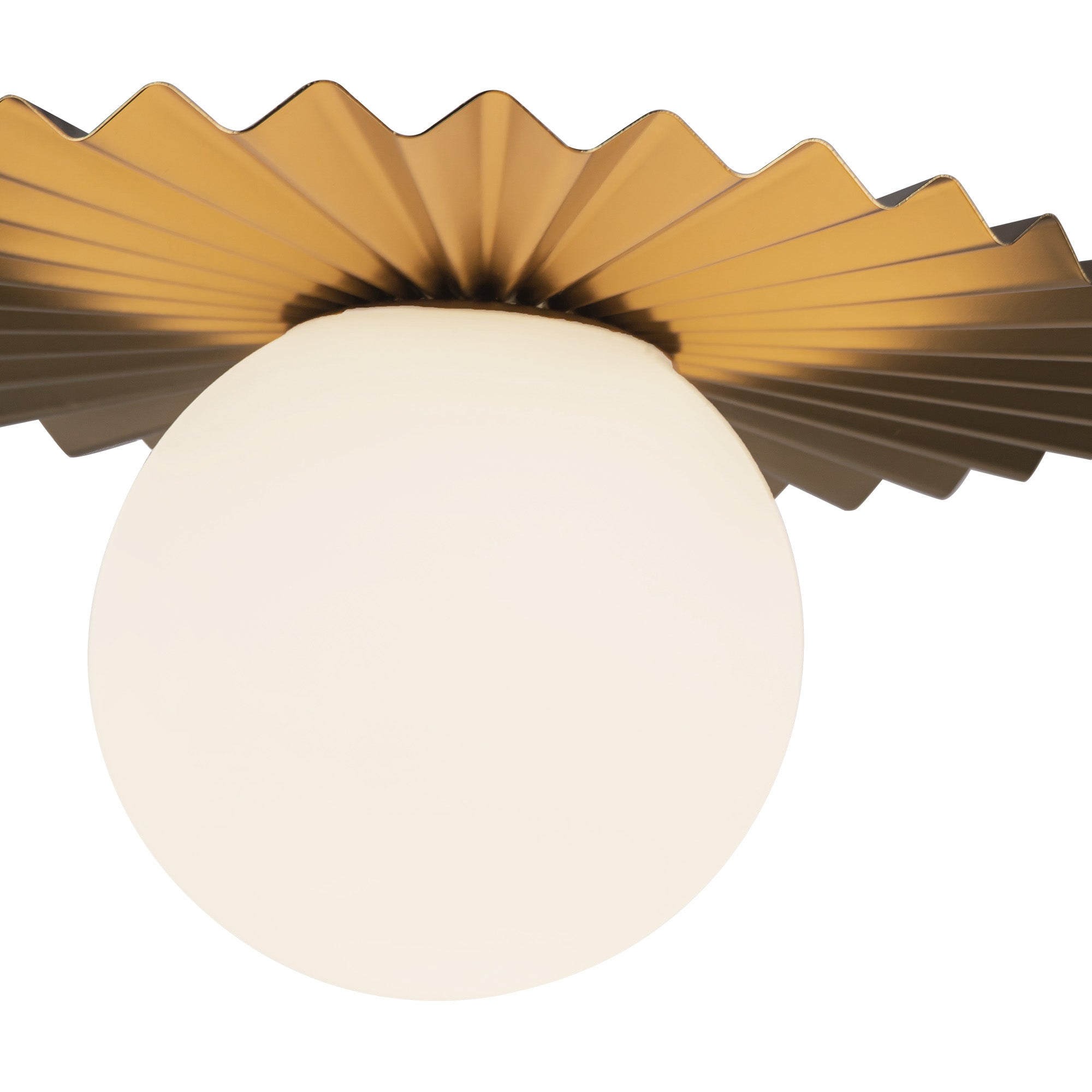 Plume 12-in Steel Flush Mount