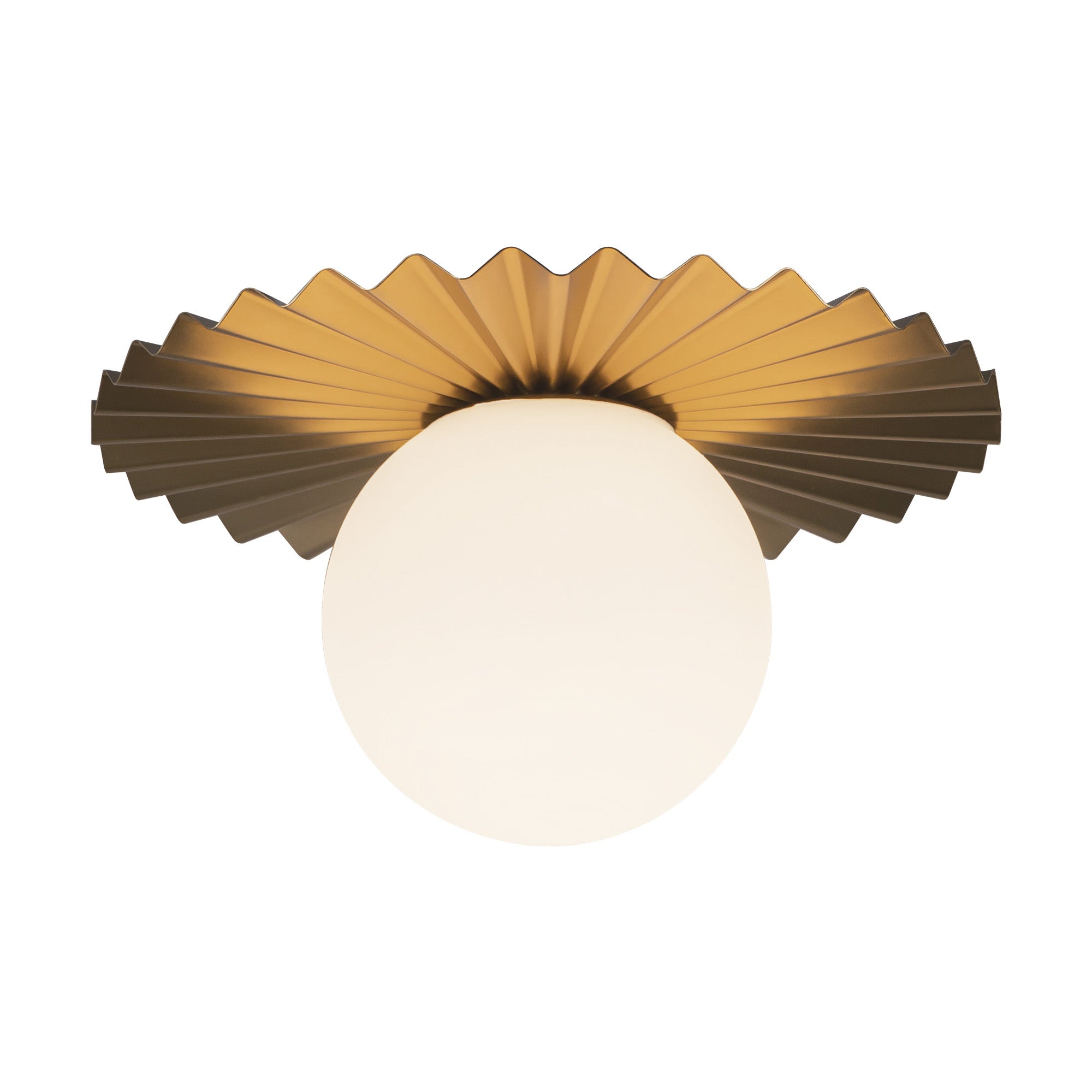 Plume 12-in Steel Flush Mount