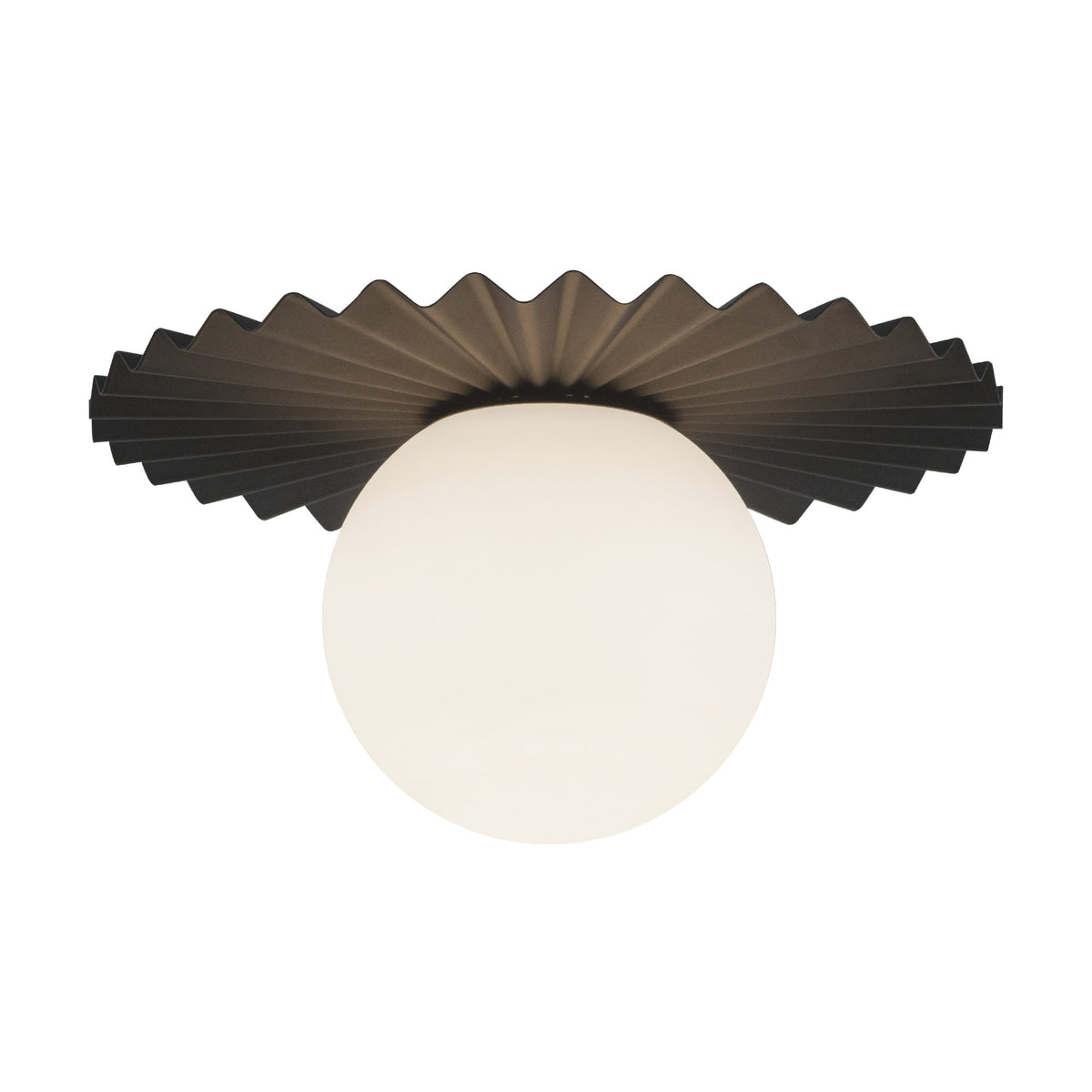 Plume 12-in Steel Flush Mount