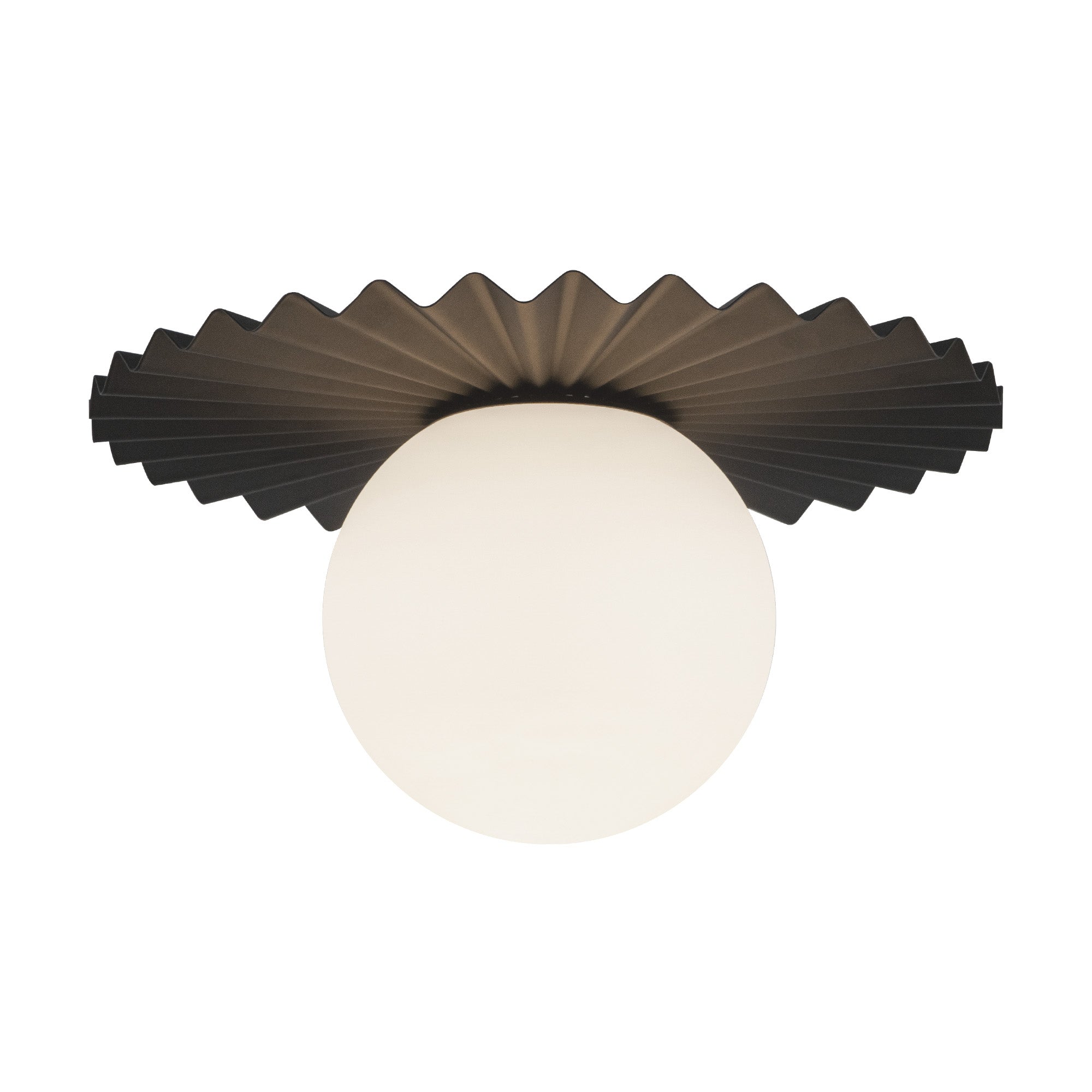 Plume 12-in Steel Flush Mount