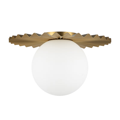 Plume 14-in Steel Flush Mount