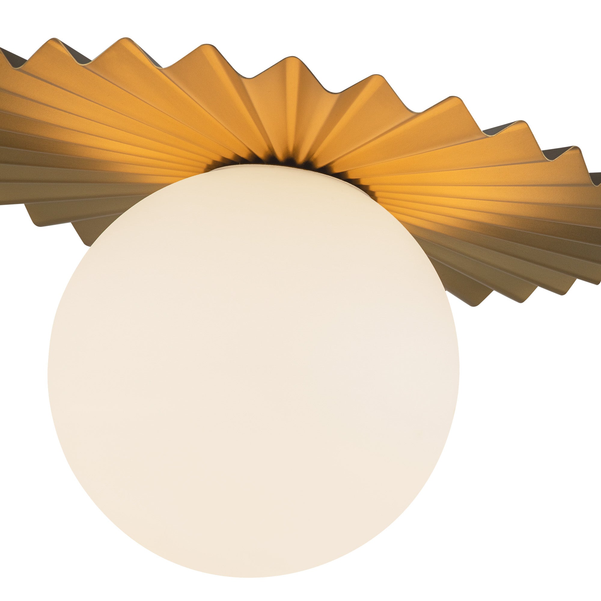 Plume 14-in Steel Flush Mount