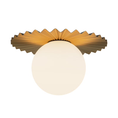 Plume 14-in Steel Flush Mount