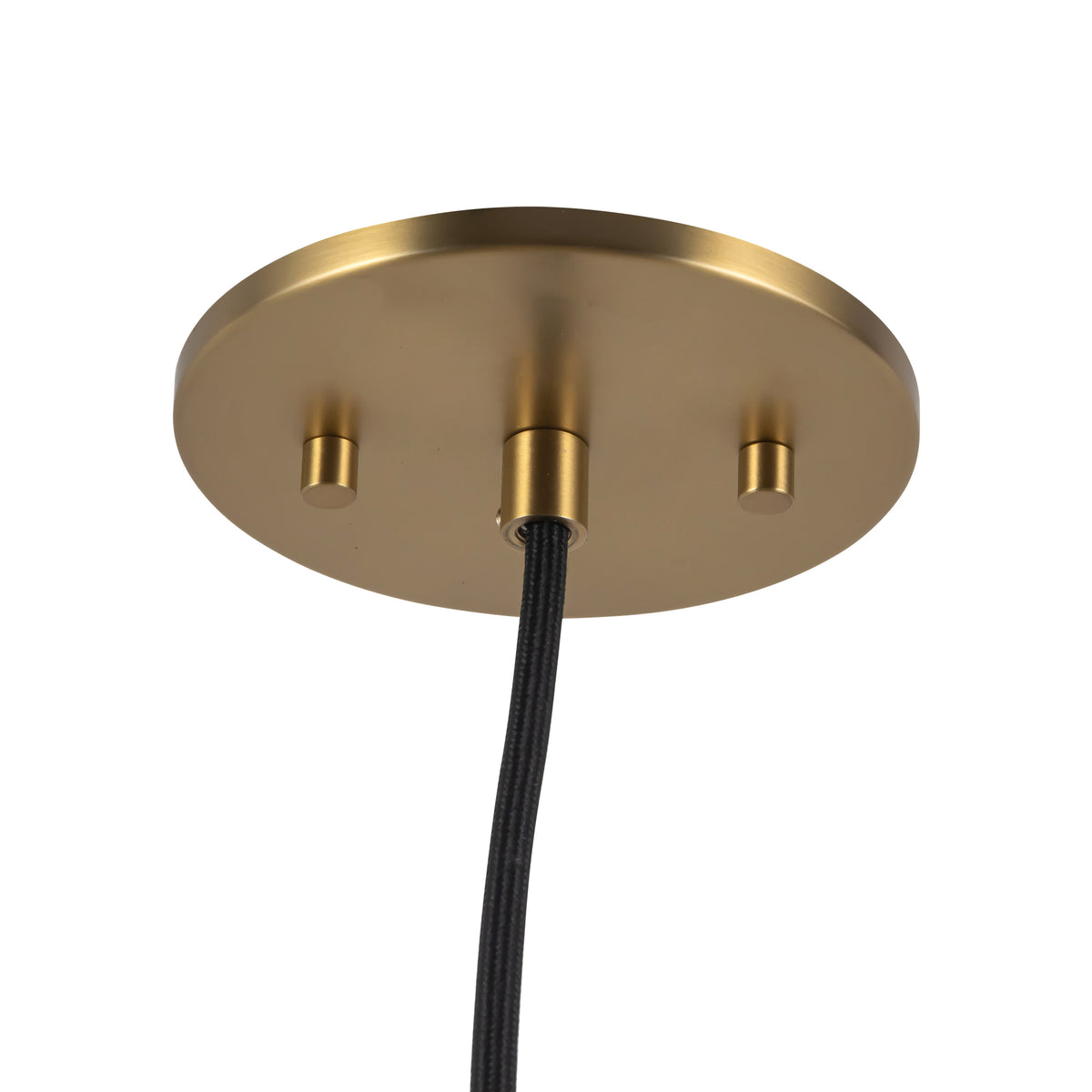 Plume 14-in Steel Pendant