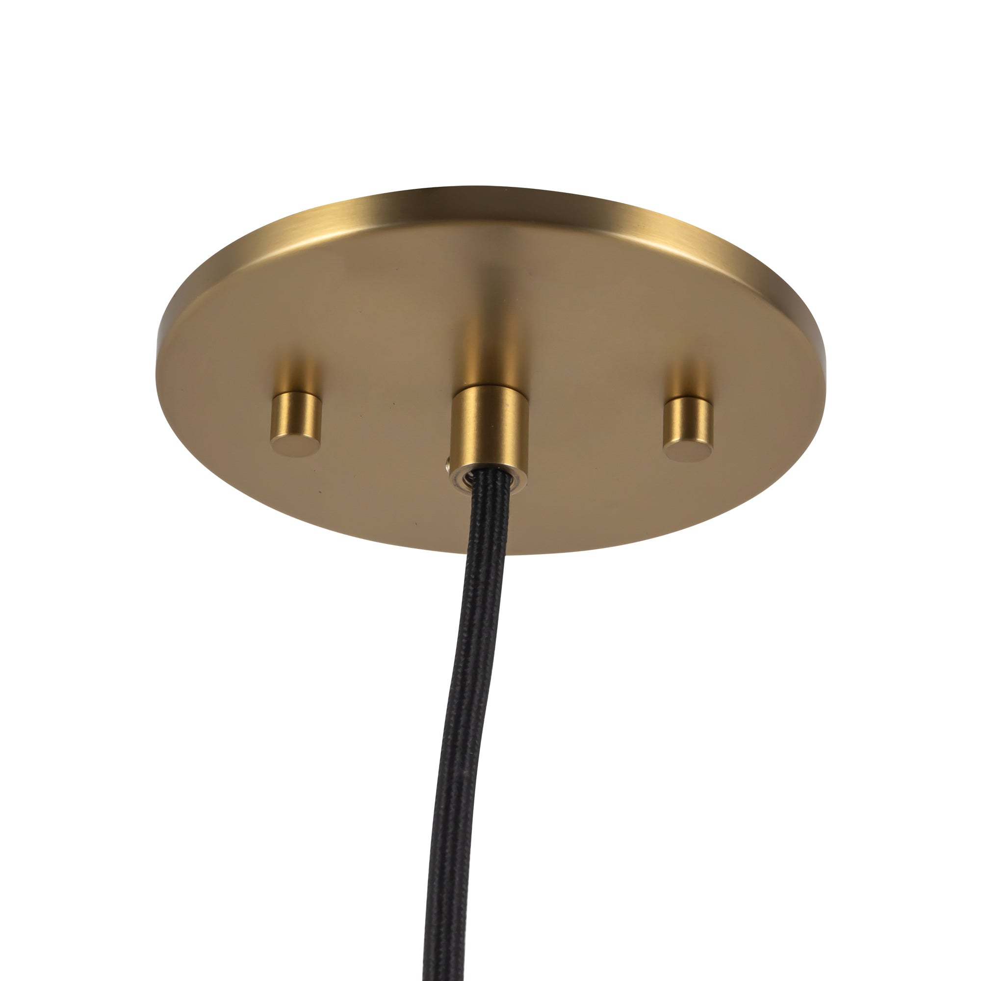 Plume 14-in Steel Pendant