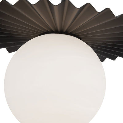 Plume 14-in Steel Pendant