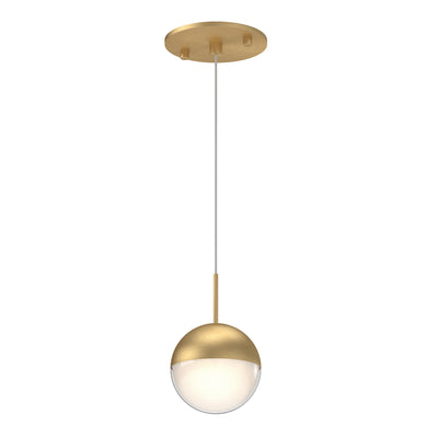 Pluto 4-in Steel Pendant