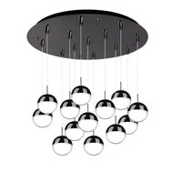Pluto 24-in Steel Multi Pendant