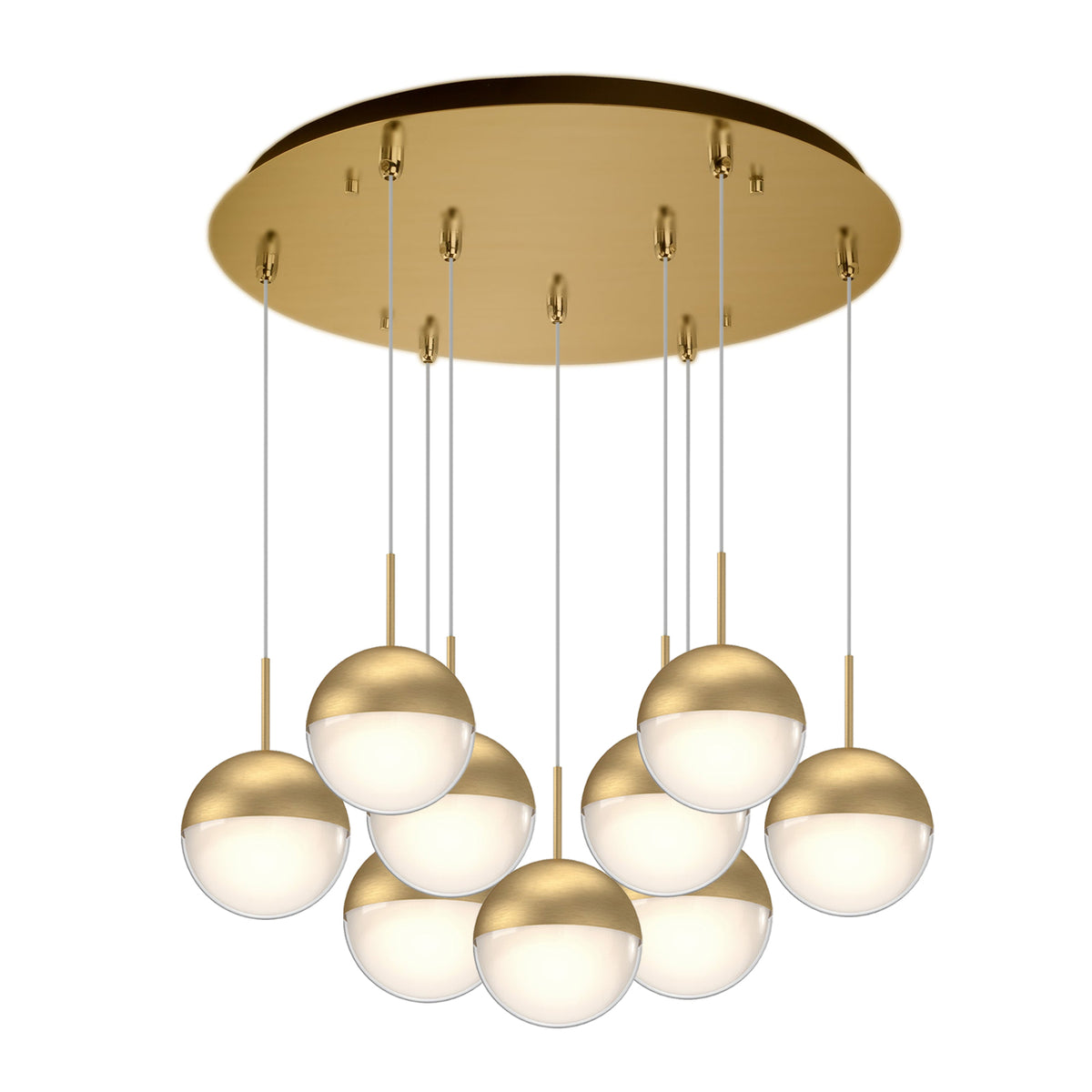 Pluto 18-in Steel Multi Pendant