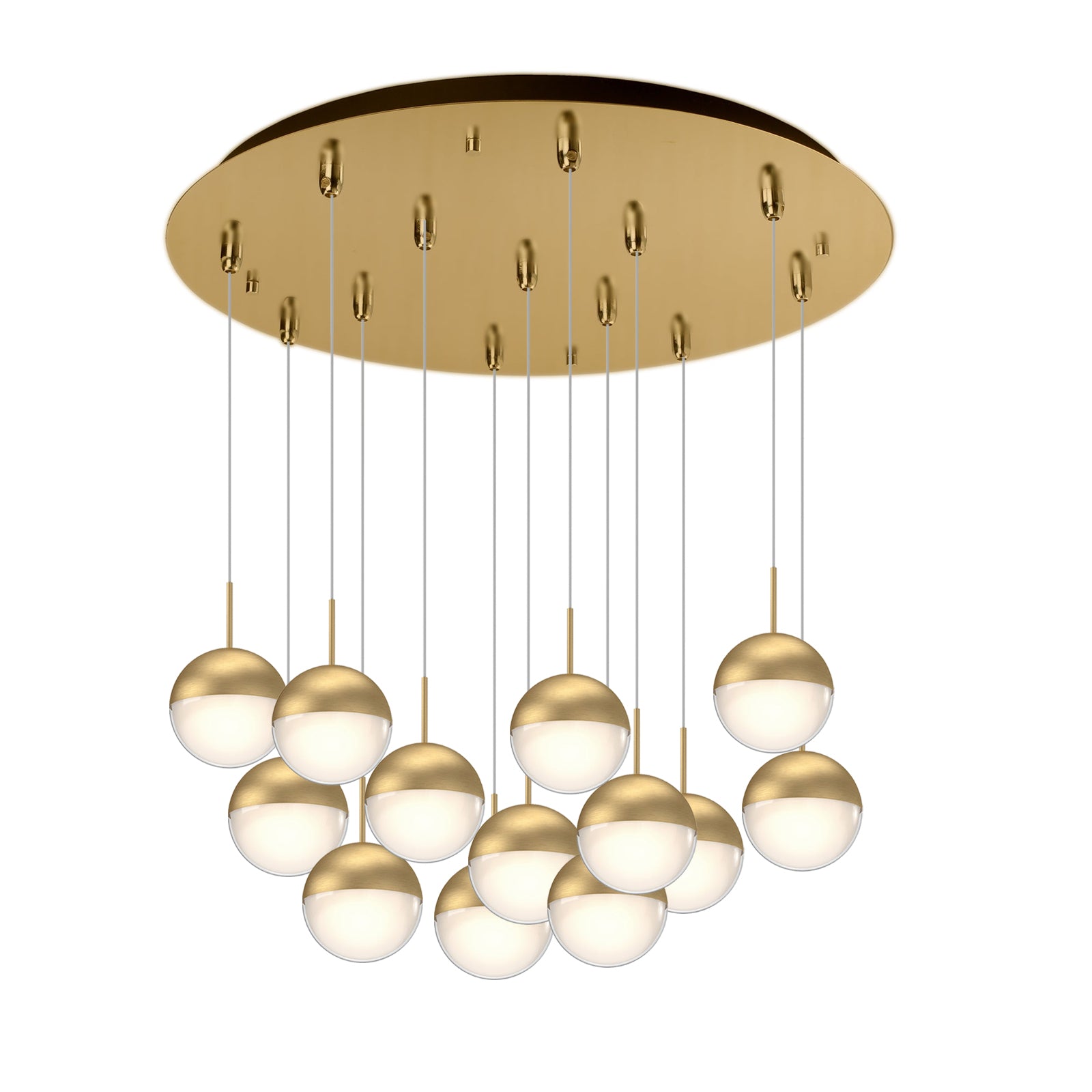 Pluto 24-in Steel Multi Pendant