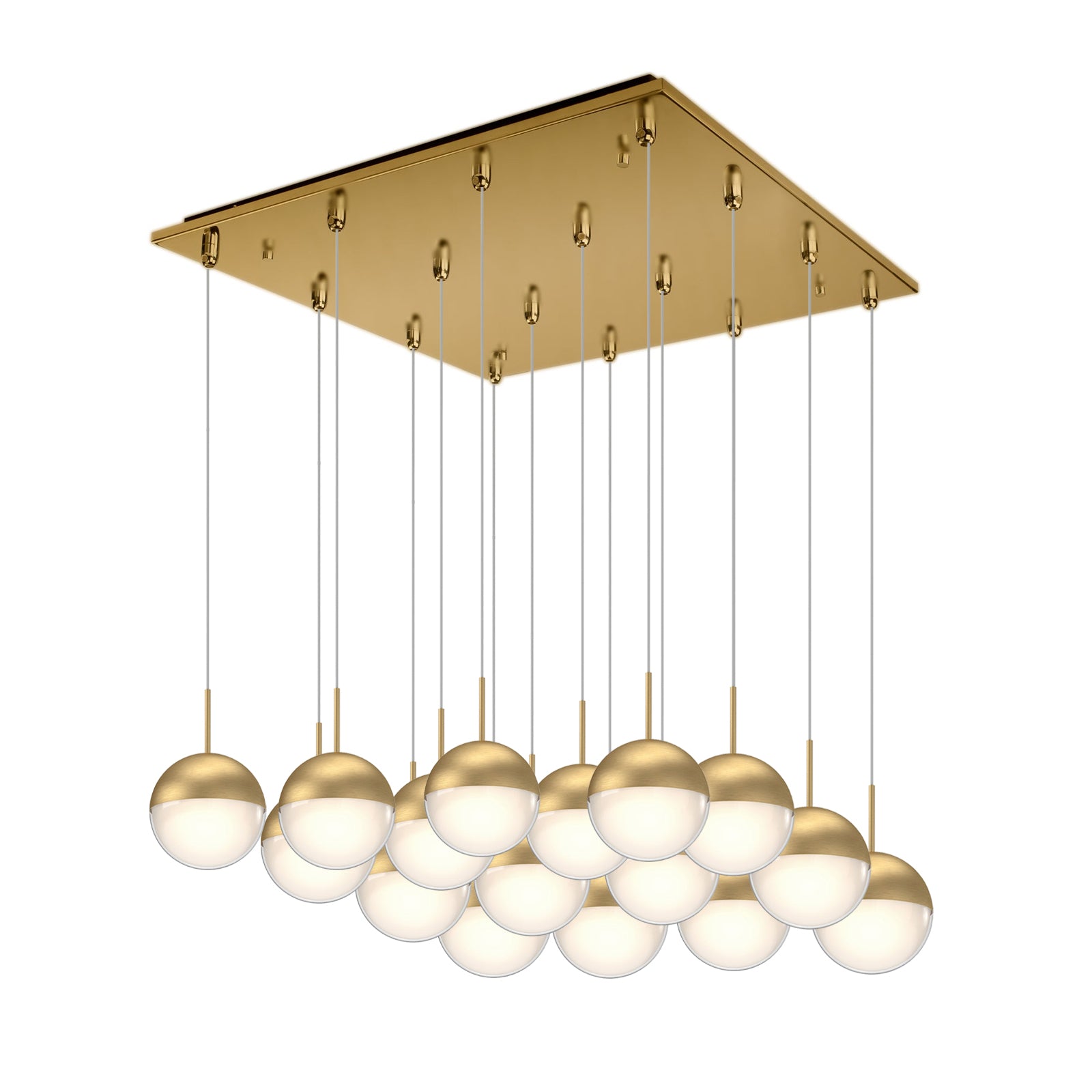 Pluto 20-in Steel Multi Pendant