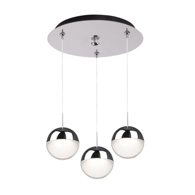 Pluto 11-in Steel Multi Pendant
