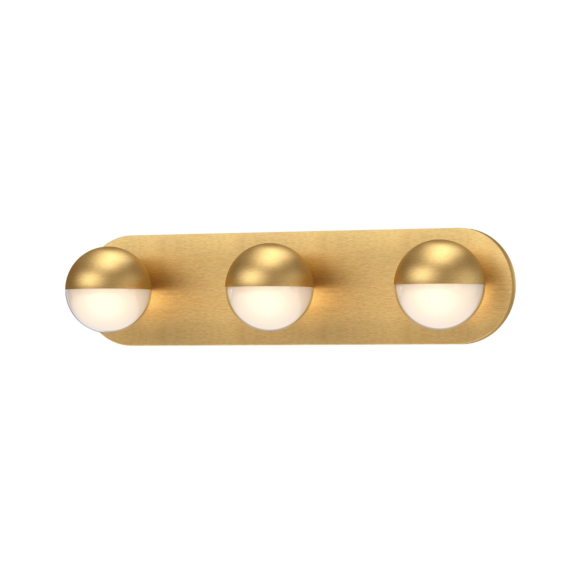 Pluto 21-in Steel Vanity Light