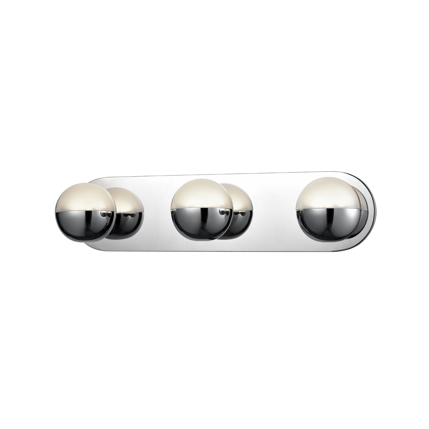 Pluto 21-in Steel Vanity Light