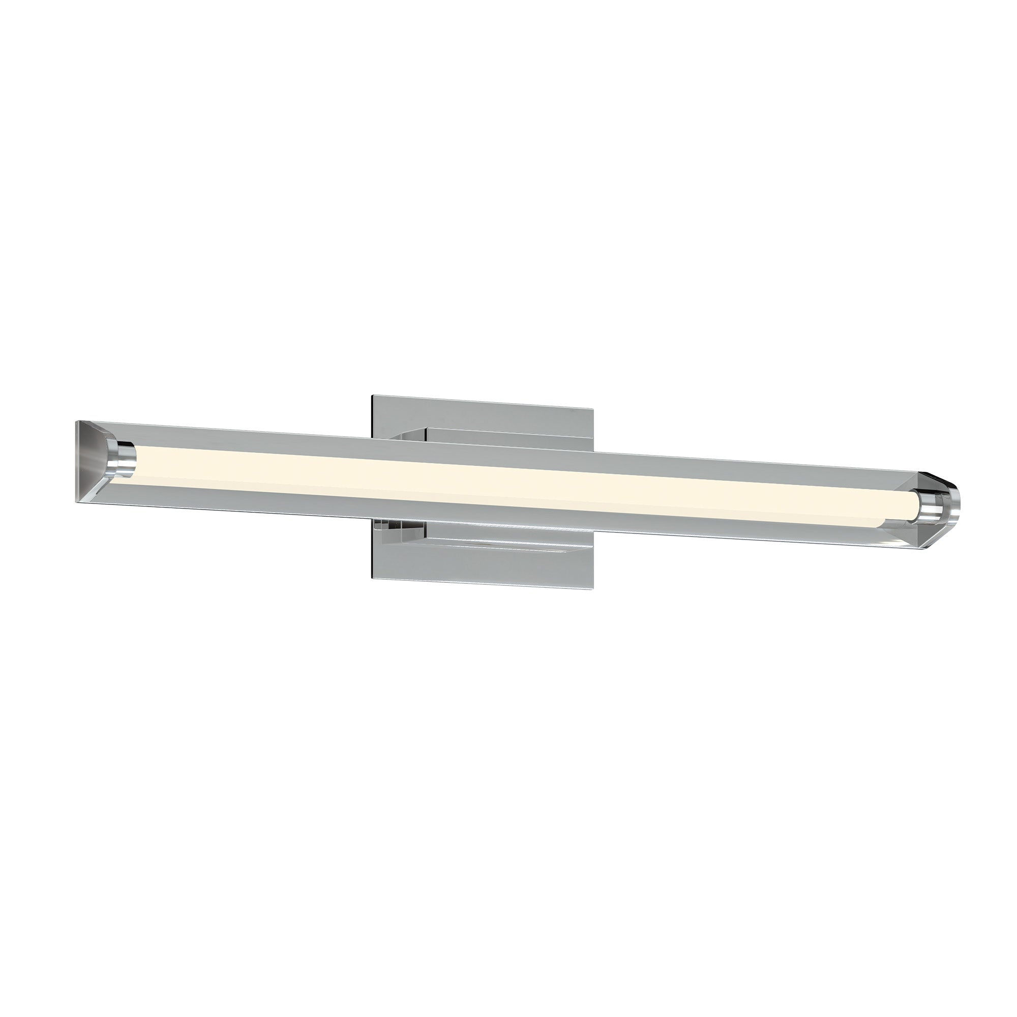 Plymouth 24-in Aluminum Vanity Light