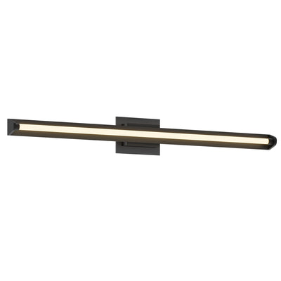 Plymouth 37-in Aluminum Vanity Light