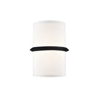 Pondi 9-in Steel Wall Sconce