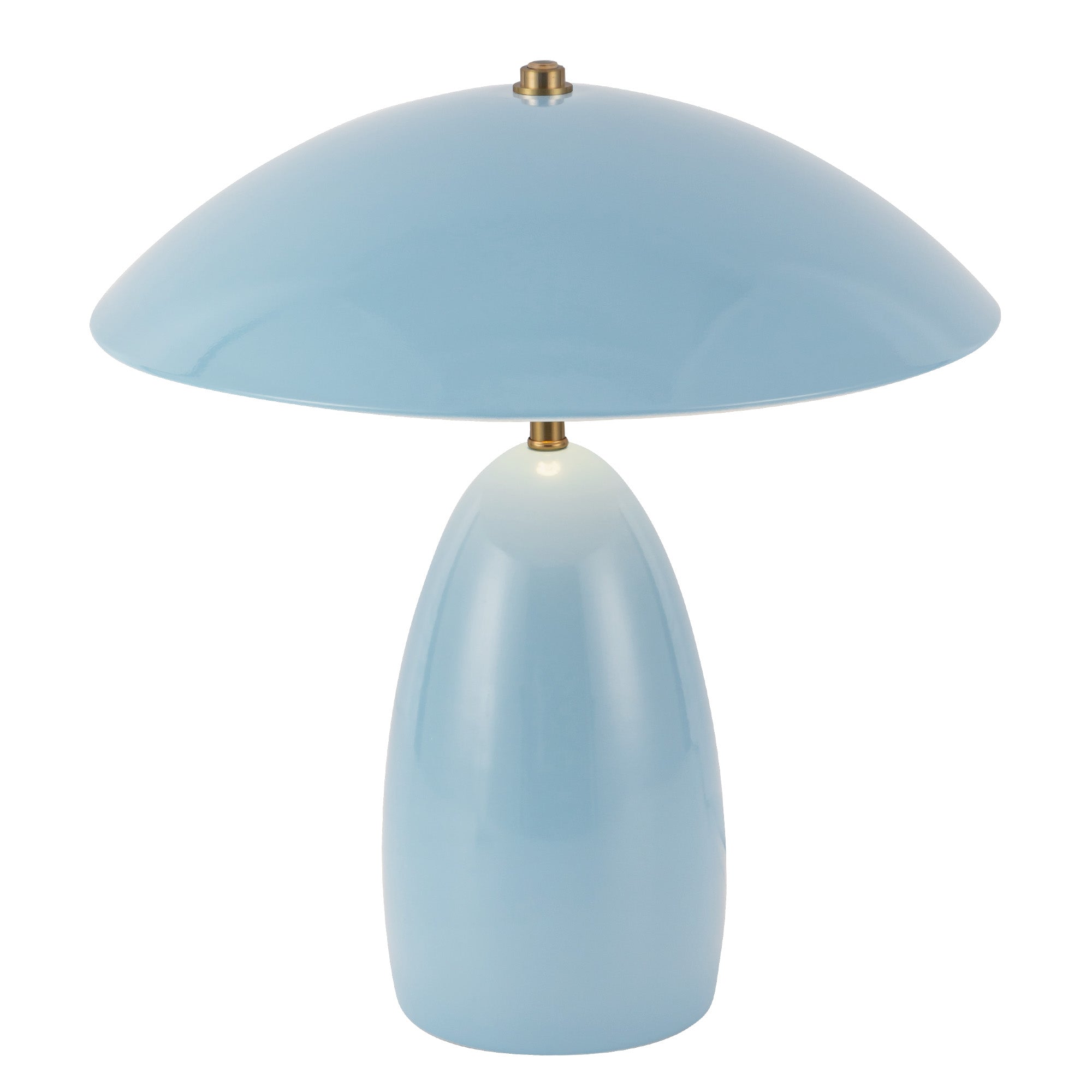 Poppy 12-in Aluminum Table Lamp