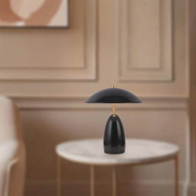 Poppy 12-in Aluminum Table Lamp