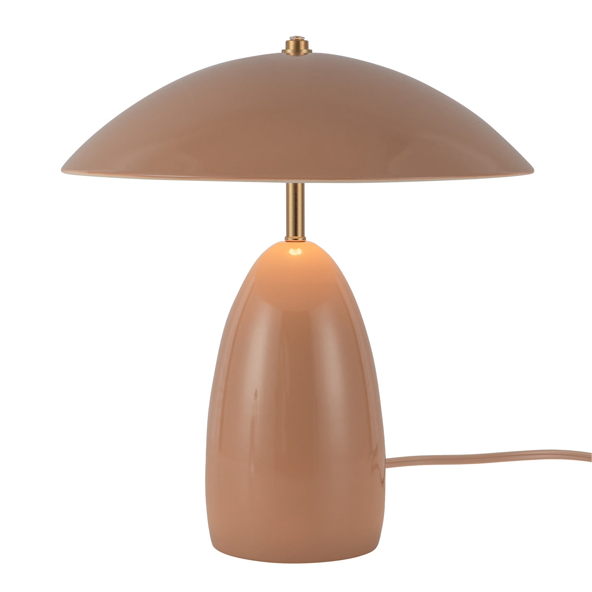 Poppy 12-in Aluminum Table Lamp
