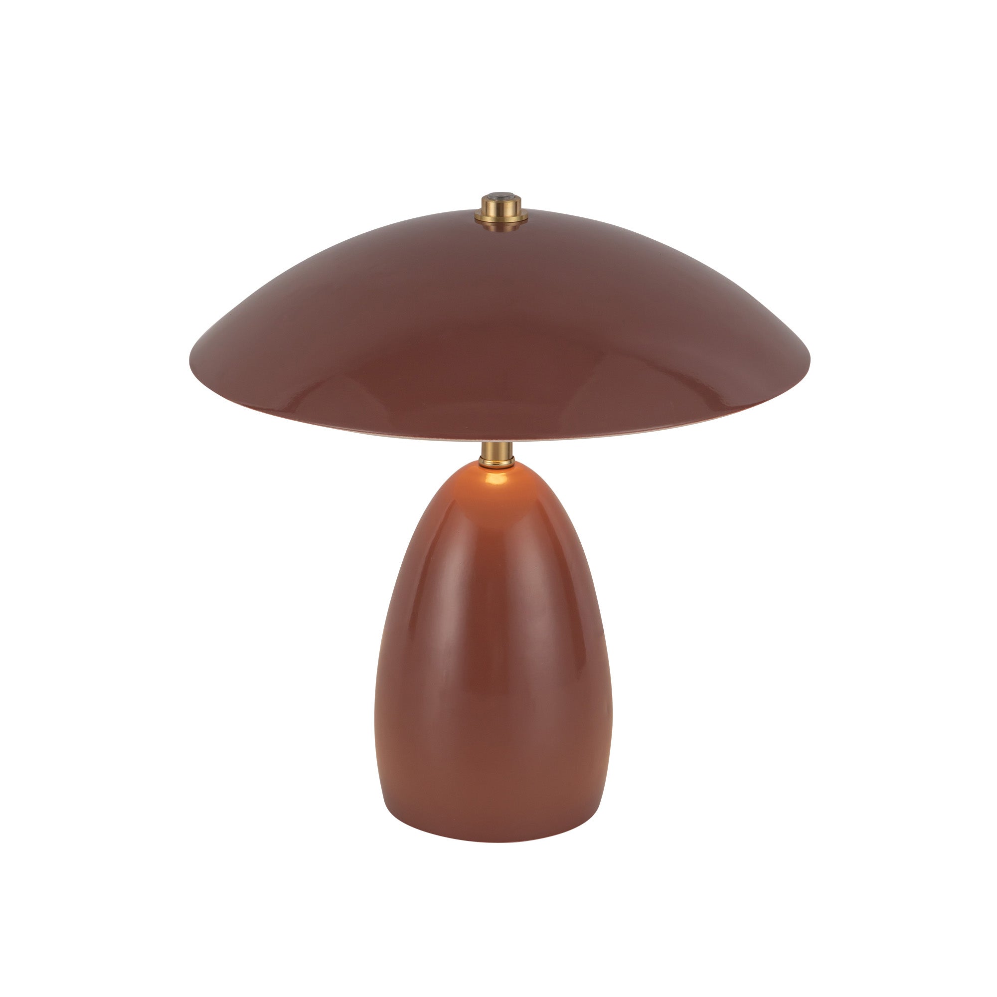 Poppy 9-in Aluminum Table Lamp