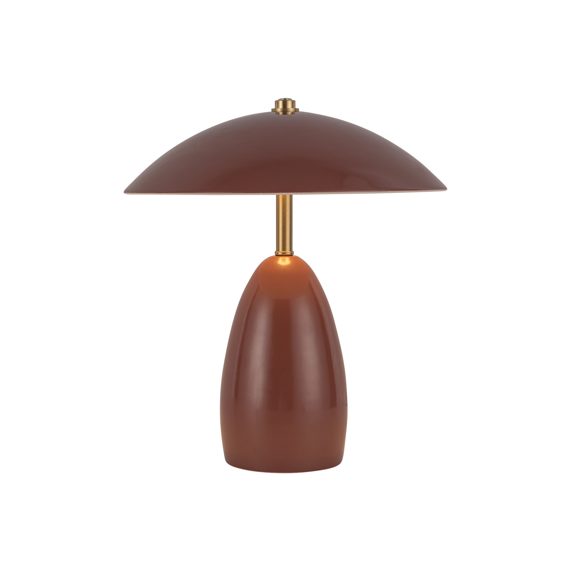 Poppy 9-in Aluminum Table Lamp