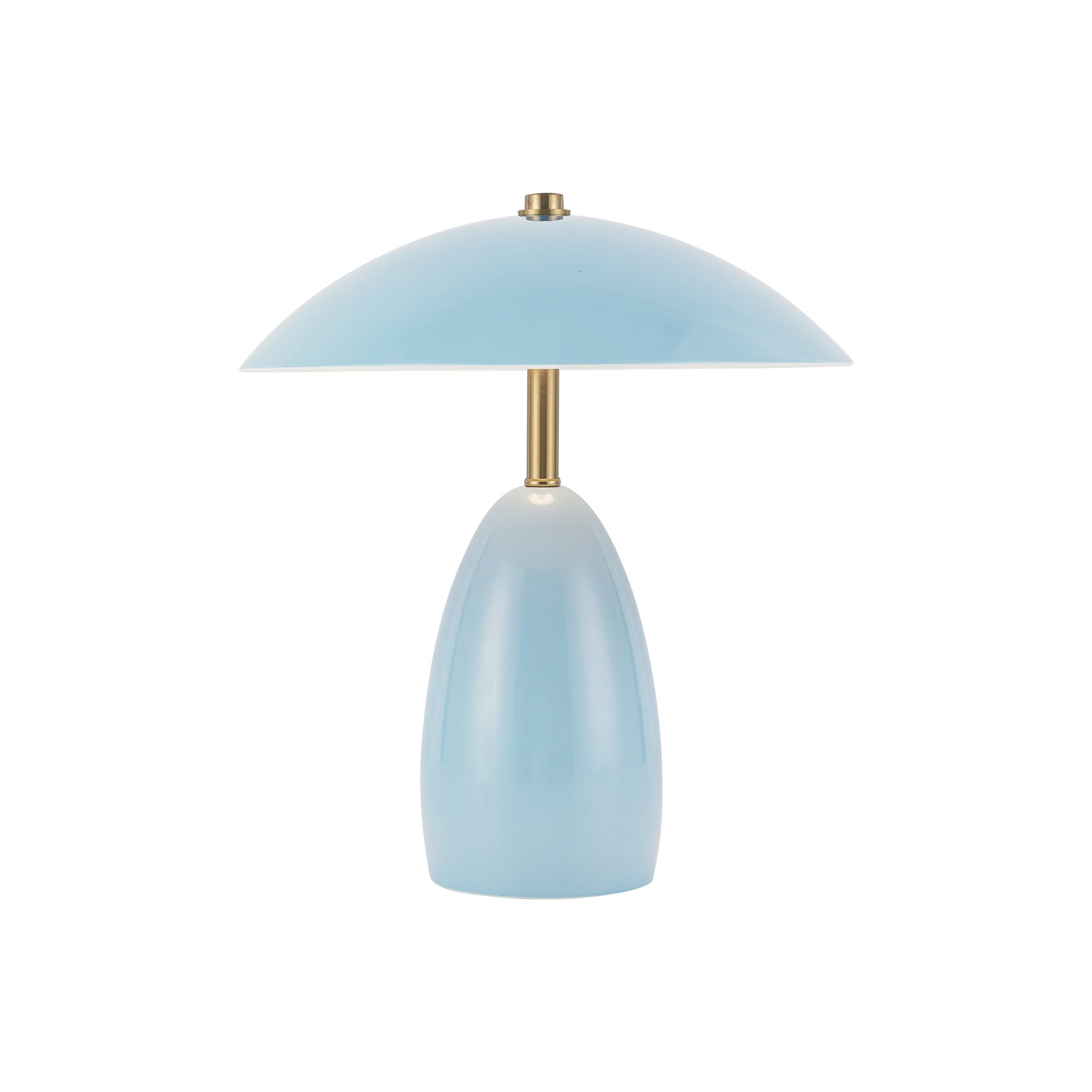 Poppy 9-in Aluminum Table Lamp