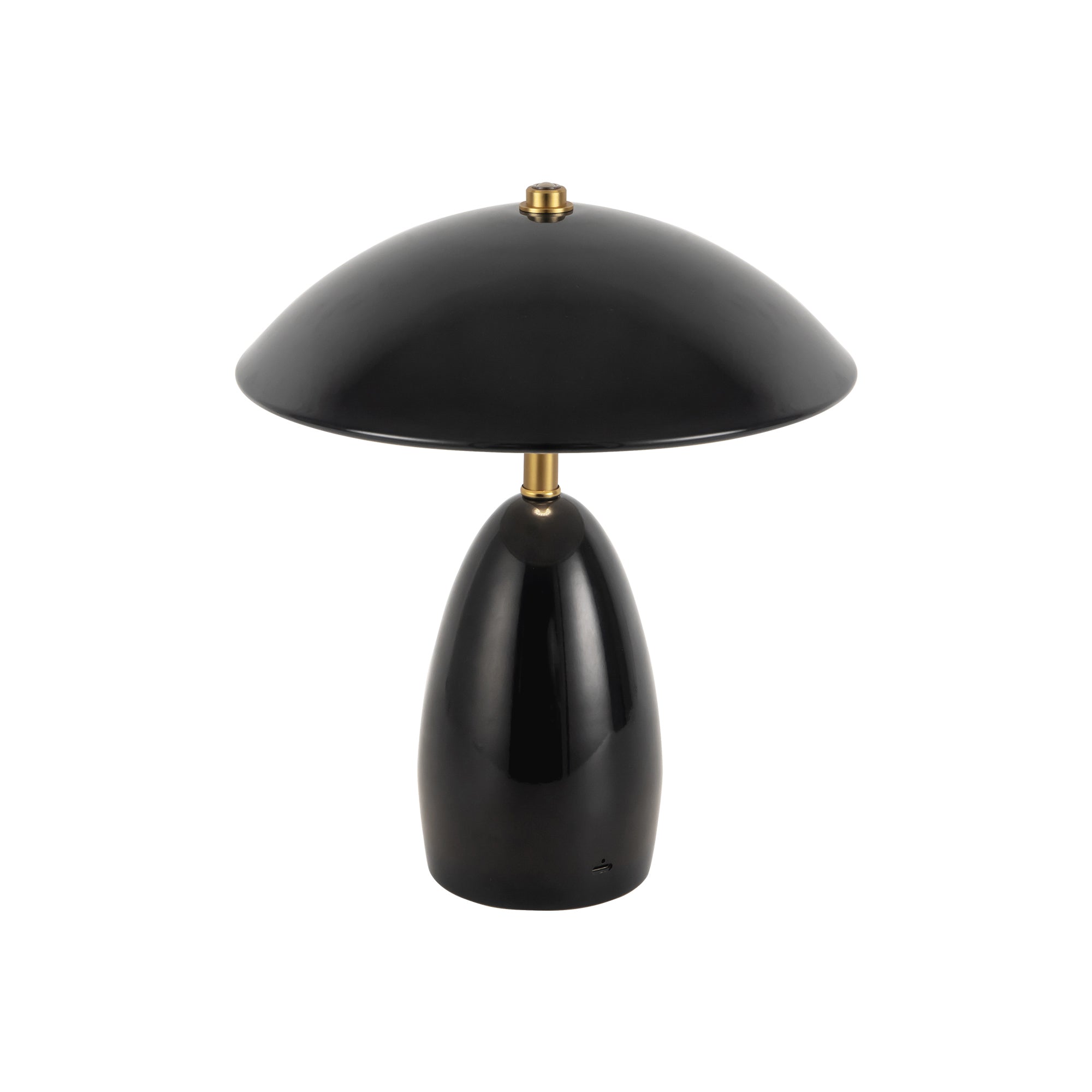 Poppy 9-in Aluminum Table Lamp