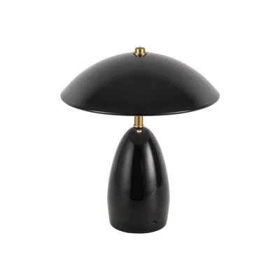Poppy 9-in Aluminum Table Lamp