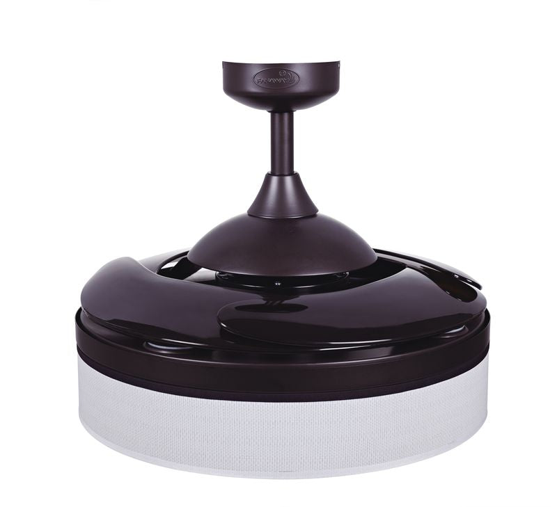 Fraser 48 Inch 3 Light Bronze Fan with Retractable Blades